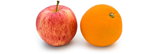 marketing experts are like oranges, ditility is like apples